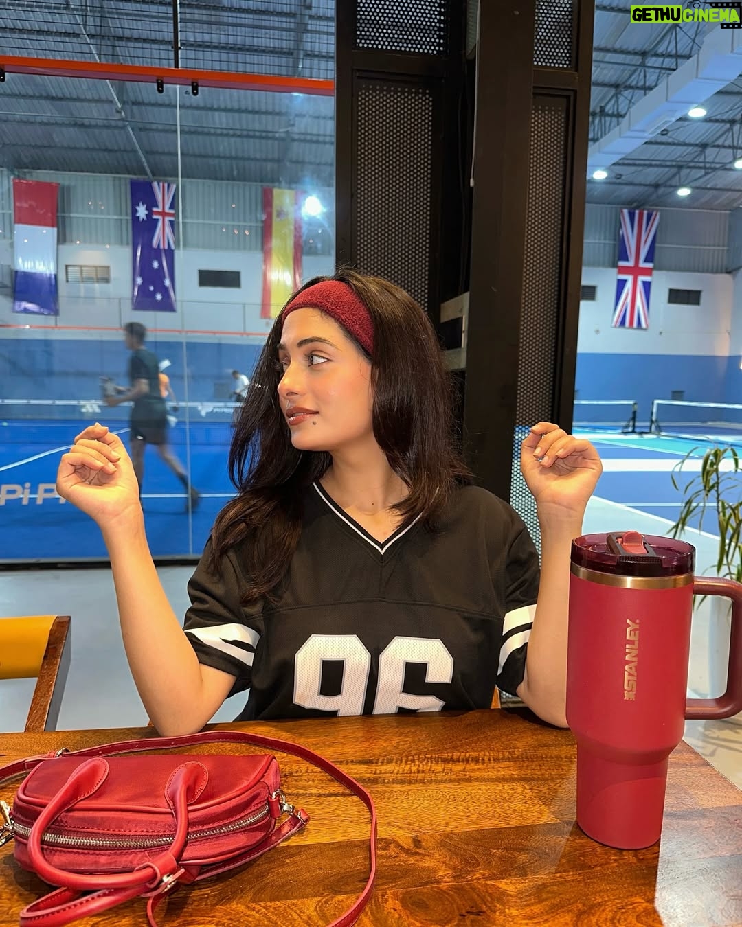 Preksha Makhija - 9.7K Likes - paddle princess in her natural habitat 🏓
.
.
.
.
.
.
#paddle #pickleball #sportsgirl #pickleballislife #paddleball #tennis #sportslook #sportsoutfit 
(Paddle, pickleball, tennis,sports, sports outfit, sports look sport outfit ideas)