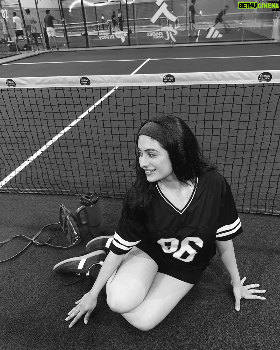 Preksha Makhija - 9.7K Likes - paddle princess in her natural habitat 🏓
.
.
.
.
.
.
#paddle #pickleball #sportsgirl #pickleballislife #paddleball #tennis #sportslook #sportsoutfit 
(Paddle, pickleball, tennis,sports, sports outfit, sports look sport outfit ideas)