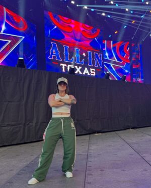 Priscilla Zuniga Instagram - ALL IN 

Dallas, TX 📍 

What a time 🤠