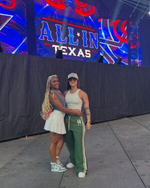 Priscilla Zuniga Instagram - ALL IN 

Dallas, TX 📍 

What a time 🤠