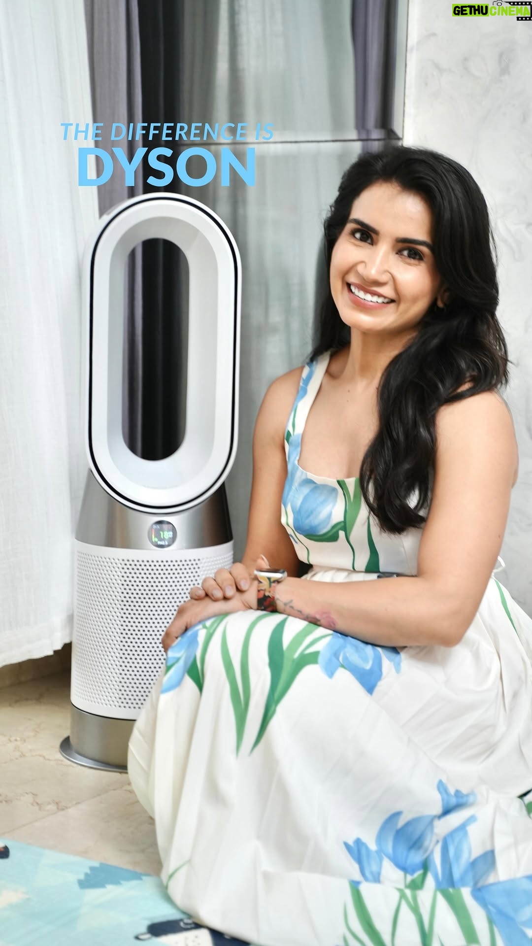 Priya Ahuja - 31.6K Likes - #collaboration
Clean isn’t just what you see — it’s what you breathe. 🌿✨
That’s why I trust my @dyson_india HP10.

It cools in summer, heats in winter, and purifies all year round — capturing 99.95% of pollutants as small as 0.1 micron. With smart sensing, real-time display, and 350° oscillation, I can literally see the air quality improve within minutes. 💨

Now my home feels truly fresh, cozy, and safe.
#TheDifferenceIsDyson

#DysonHotAndCool #DysonPurifier
#DysonHome #DysonIndia #Gifted