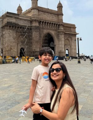 Priya Choudhury Instagram - My little world in my arms 🌍❤️