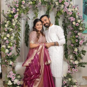 Priya Kapoor Arora Instagram - GOD BHARAI 👶

Outfit - @mistyhuesbyneeti 
Decor - @kingsfloralanddecor 
Photographer- @pawanphotographydelhi