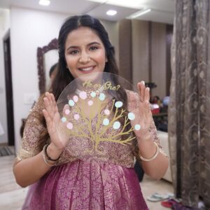 Priya Kapoor Arora Instagram - GOD BHARAI 👶

Outfit - @mistyhuesbyneeti 
Decor - @kingsfloralanddecor 
Photographer- @pawanphotographydelhi