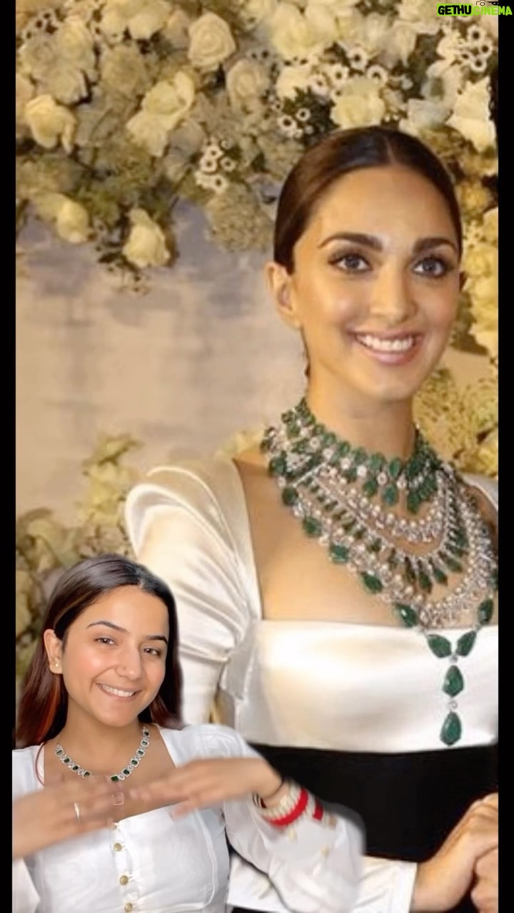 Priya Kapoor Arora - 2.2K Likes - Recreated Kiara’s reception look with simple and minimal makeup ✨✨✨

Jewellery: @jewel_by_kishorifashion 

Product used :
@smashboxcosmetics primer 
@tartecosmetics concealer 
@rarebeauty blush 
@lagirlcosmetics illuminating cream 
@paccosmetic eyebrows 
@hudabeauty eye palate 
@lakmeindia eye liner 
@toofacedlovesindia mascara 
@maccosmeticsindia lipstick (velvet teddy)
@notecosmetiqueindia lipgloss 

#makeup #tutorials #kiarareceptionlook #priyakapoor3454
