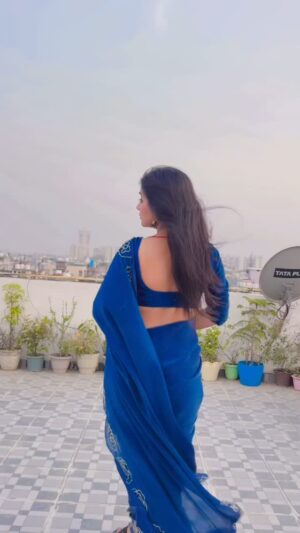 Priya Rathore Instagram - ❤️ Beautiful saree By @kac_all_collection