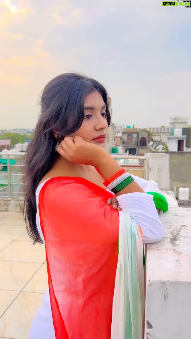 Priya Rathore - 1.6K Likes - Ya ek thoda emotional   deep line:
“Watan ki mitti ki khushboo… aur dil mein ek hi dua – Jai Hind ❤️🤍💚” 

@priyaa_rathore_official 

#IndependenceDay #15August #JaiHind #HarGharTiranga #India #VandeMataram #IndianArmy #AzadiKaAmritMahotsav #Patriotic #BharatMataKiJai #Tricolor #Bharat #ProudToBeIndian #Tiranga #DeshBhakti #SwatantrataDiwas #IndianCulture #MadeInIndia #IndianFestival #SandeseAateHai