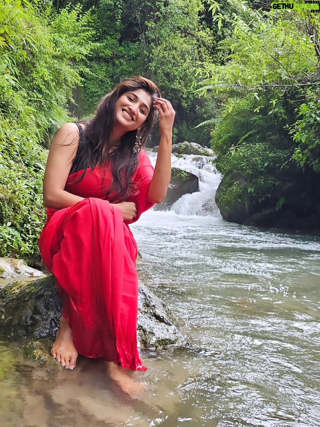 Priya Vadlamani - 46.7K Likes - Birthday behaviour...🐒🌻
Extremely grateful and thankful for all the wishes..birthdays are often a beautiful reminder of how loved I am and i am truly beyond grateful..✨️💛
Also this was my first birthday alone, without my family or friends . Just by myself. And it was a beautiful day, I walked aimlessly in a town I don't know, I ate whatever I wanted, I sat and read anywhere I wanted , I was in awe of how truly beautiful nature is.. the mountains have always always been my escape and that's all I wanted this year. Quiet and peace and it really was serene...highly recommend solo travel for birthdays 🐣🐣
P.s - I was very very safe while clicking these pictures. This is a stream that flows through the place I was staying and the current was very normal when I clicked these...