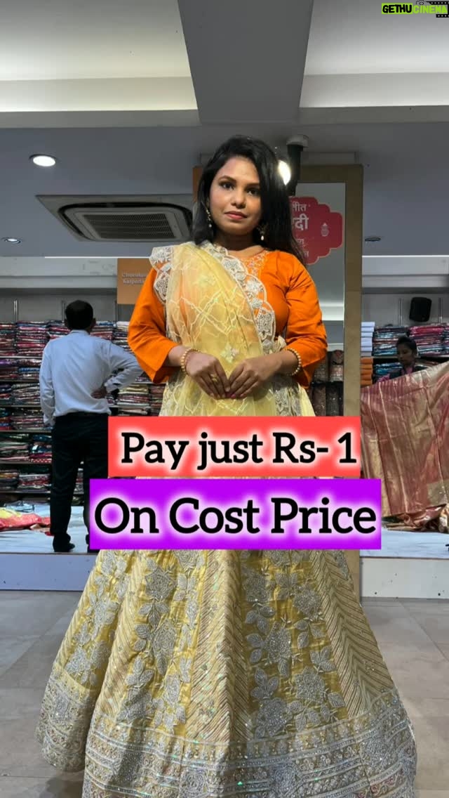 Priyanka Bhagat - 4K Likes - Shopping in just Rs-1! Yes this is true, pay rupees 1 on cost price and shop premium wedding wear like lehngaa , sherwanis, ghaghra, suits, Paithanis & more!

This offer is also available on ready made garments- shirts , pants, Kurtis, dreess etc.

Offer available at all C'lai World Stores- hurry before stock ends!

📞9322699407
🌐www.claiworld.com

#claiworld #ad #collaboration #punecity #punekars #fashionstyle #shopping #ad