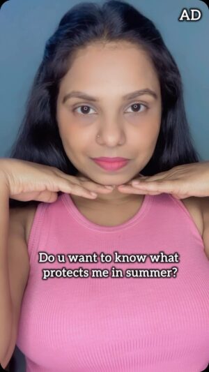 Priyanka Bhagat Instagram - āProtect your skin from harsh sun rays with LakmĆ© Matte Fluid SPF 50 PA ā
#LakmÄSunExpert #Lakmesun #sunscreen
#suncare #sunscreenforoilyskin #glowsunscreen #Lakmefluidsunscreen
#Suntan #Lakmesunscreen
#ad