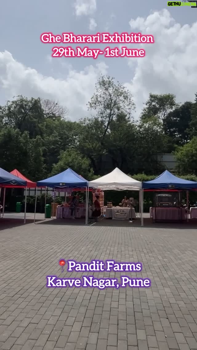 Priyanka Bhagat - 4.1K Likes - Once Again, Pandit Farms Goes Fab!
Get ready for the most vibrant shopping experience at the Ghe Bharari Exhibition —the only Guinness World Record holder in the exhibition industrv!
Dates: 29, 30, 31 May & 01 June 2025 S Time: 11:00 AM to 9:00 PM Venue: Pandit Farms, Karve Nagar, Pune
Fashion, lifestyle, home decor, food & more -all under one roof!
Don’t miss out on Pune’s most talked-about exhibition!