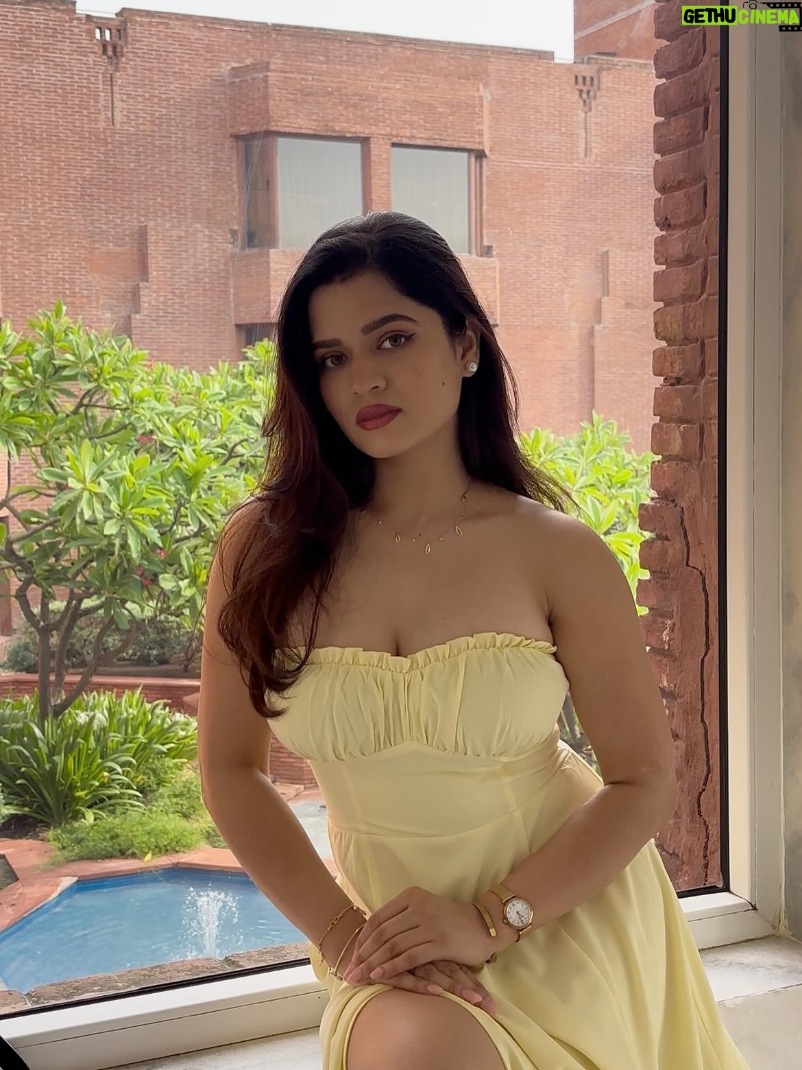 Priyanka Chaturvedi - 4.8K Likes - Buttery yellow 💛
