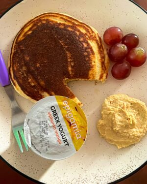 Priyanka Chaturvedi Instagram - A little moment for my gym fit… and my pancake obsession 🥞🧡😌