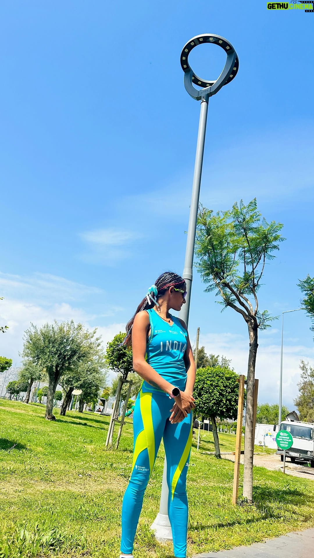 Priyanka Goswami - 4.5K Likes - I’m here in Turkey for the World Race Walking Team Championships to be held on April 21st, I will participate in a new event added to the Paris Olympics, I hope to achieve an Olympic quota for my country with my partner in Marathon race walk Mix relay . Give your blessings 🙏🏻
Thanks to @afiindia_official and @pumaindia  for Indian new jersey.

#turkey🇹🇷 #world #athlete #race #walk