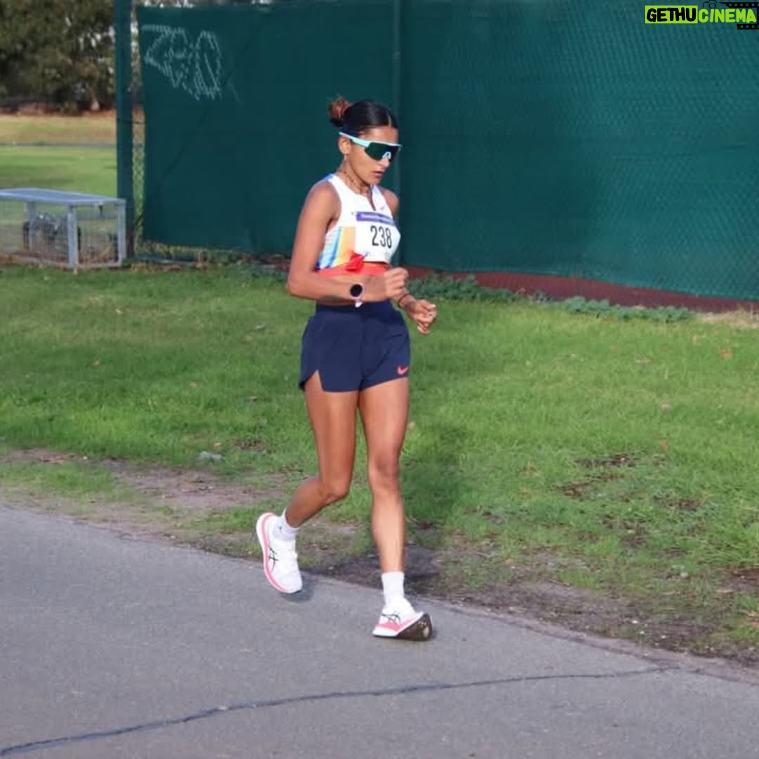 Priyanka Goswami - 2.6K Likes - I did my Personal best in 30km with the timing of 2 hour 26 mint and 54 sec. at Victoria Championship here in Melbourne, 

Thank you @gosportsvoices for supporting me throughout my journey..