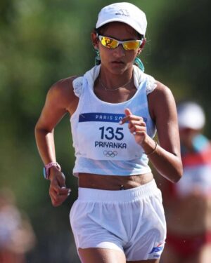 Priyanka Goswami Instagram - It was not my day 💔@paris2024 . Thank you very much to everyone for supporting me. I will be back very soon.
#olympics #paris #indian #athlete