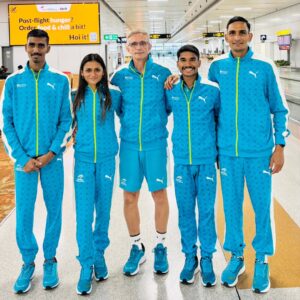 Priyanka Goswami Instagram - The Indian racewalking team is Tokyo-bound for the World Athletics Championships ✨
Wishing them the very best as they take the tricolour to the global stage.
#IndianAthletics #WCHTokyo25 #AFI #TeamIndia