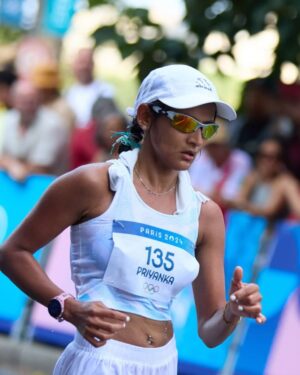 Priyanka Goswami Instagram - It was not my day 💔@paris2024 . Thank you very much to everyone for supporting me. I will be back very soon.
#olympics #paris #indian #athlete