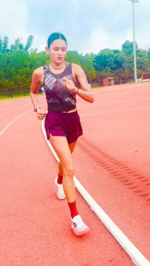 Priyanka Goswami Instagram - Move forward 💯
#racewalking #athlete #indian