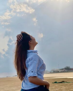 Priyanka Mitra Instagram - Salty air & Sun-kissed hair 💃🏻🫠
.
.
.
#instagood #instapic #love #seaside #fun #livelovelaugh #happiness #gratitude #radhekrishna