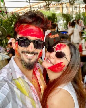 Priyanka Mitra Instagram - Happy Holi !!!! ❤️❤️