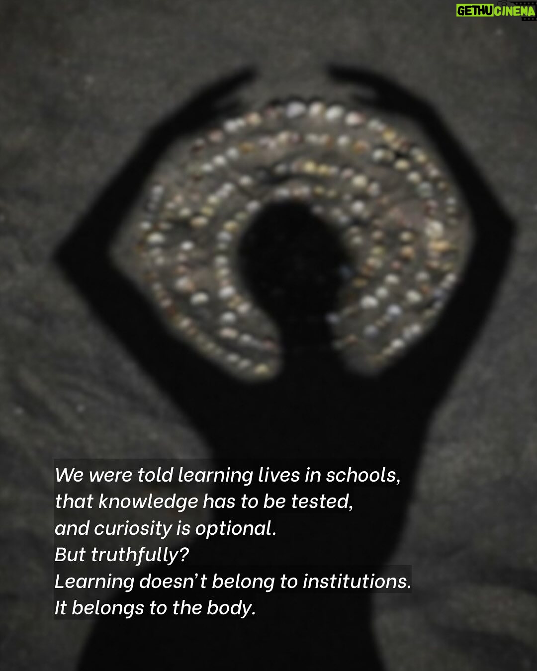 Punarnavi Bhupalam - 744 Likes - “Learning is not a Chore” is a quiet rebellion against how we’ve been taught to learn - graded, timed, and disconnected from real life.

This post reimagines learning as something felt, lived, and deeply personal. 

Because institutions rarely teach us the practical stuff, things like how to manage money, navigate healthcare, set boundaries, or communicate clearly. 

They don’t prepare us for emotional life either:
how to ask for help, process grief, regulate your nervous system, or speak your needs.

But learning doesn’t end in a classroom.
It begins the moment you start asking your own questions.

🌀 Read it. Feel it. Pass it on.
#softrebellionstudio #learningisnotachore