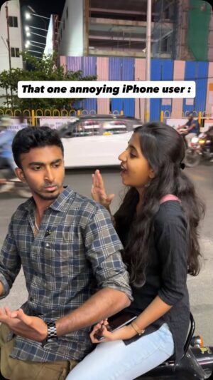 RJ Dimple Instagram - Tag that annoying friend 😂😂
.
VC : @deepak.dpk_ 
Apple Days are here @sathya.retail ! From Aug 14–17, enjoy super discounts on iPhone, Apple Watch, AirPods, iPad, MacBook, and more.

Get zero down payment, up to ₹4,000 cashback, and an exchange bonus up to ₹8,000 for your old phone. Don’t miss the chance to grab your favorite Apple products at amazing prices — only at your nearest Sathya!

Digital PR- @shoutout_campus 

#sathya #appleday #appleoffers #iphone #applewatch #airpods #ipad #macbook #techdeals #applestore #sathyaoffers #zerodownpayment #cashback

[Sathya, namma sathya, sathya retail, apple day sale, iphone, macbook ]