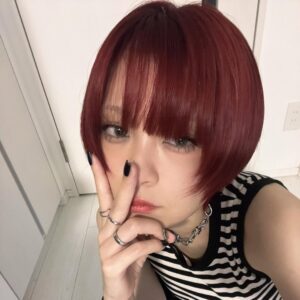 RaMu Instagram - 赤髪RaMuちゃん爆誕