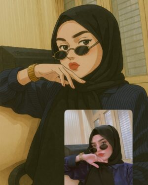 Raazia Mughal Instagram - It’s a trend right ?😂 ghibli whibllll kr liya hum nay b 🥴 cute hai na ❤️🥹 
.
.
.
.
.
.
.
.
.
#post #ghibliredraw #insta #instagram #instamood #instagram #ınstart #post #treand #tranding