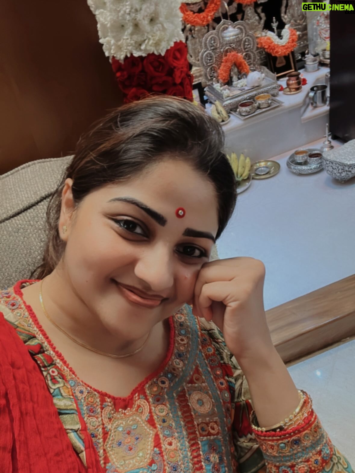 Rachita Ram - 192K Likes - I’m obsessed wearing big bindi! 
 Bindi always makes me feel exquisite and complete my look! ☺️♥️ 
#bindilover