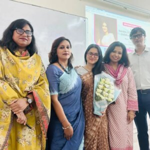 Rafiath Rashid Mithila Instagram - It was lovely to be back to my alma mater, my beloved Dhaka University, to share some of the findings from my PhD research, related to gender and early childhood education, at the 'Sufia Kamal Seminar Series' of the Department of Women and Gender Studies. Thank you Dr. Sayed Saikh Imtiaz for inviting me to your department. I had a great time connecting with the students and teachers, and responding to their very relevant and important questions. Last but not the least, I am proud to have two of my friends, Dr. Ishrat Khan Barsha and Aditi Sabur, teaching at the Department of Gender Studies.
#DhakaUniversity #almamater