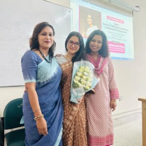 Rafiath Rashid Mithila Instagram - It was lovely to be back to my alma mater, my beloved Dhaka University, to share some of the findings from my PhD research, related to gender and early childhood education, at the 'Sufia Kamal Seminar Series' of the Department of Women and Gender Studies. Thank you Dr. Sayed Saikh Imtiaz for inviting me to your department. I had a great time connecting with the students and teachers, and responding to their very relevant and important questions. Last but not the least, I am proud to have two of my friends, Dr. Ishrat Khan Barsha and Aditi Sabur, teaching at the Department of Gender Studies.
#DhakaUniversity #almamater