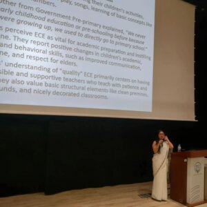 Rafiath Rashid Mithila Instagram - Talk about a full-circle moment โจ๐ฉโ๐
It was a true honor for me to return to my other alma mater, BRAC University, and share my PhD thesis at the 'Inspire' session hosted by the BRAC Institute of Educational Development (BIED).
I remember starting my Masters in Early Childhood Development here and never imagining it would lead to a PhD! I'm so grateful to BRAC IED for building my foundational knowledge in this field. A special shout-out to two of my incredible teachers, Ferdousi apa and Fareha apa, who were there. It meant the world to have your support! โค๏ธ
#BRACU #BRACIED #Alumni ๐ฉโ๐ #EarlyChildhoodEducation
@bracuniversity @brac.ied