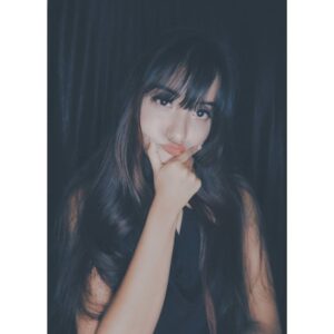 Rakhi Chaudhary Instagram - Me trying to be cuteš lekin jo andhruni aatma h wo kaha maanegišš#smile #smilemore #fashion #fashionblogger #followforfollowback #instagram #mahoba #modeling #hashtag #likeforlikes #like4likes #poses #pic #picoftheday #black #blackclover