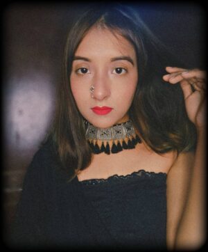 Rakhi Chaudhary Instagram - Heaven or Hell ? š¤š„
.
#heaven #heavenonearth #hell #blacklove #black #blackwork #loveyou #loveislove #loveyourself #lover #following #follower #likeforlikeback #likeforlike #mahoba #cute #bollywood #picsart #picoftheday #picofthedayš· #picture #eyes #eyeshadow #eyeshadowpalette #instadaily #instagram #instagood #insta #saaree #necklace