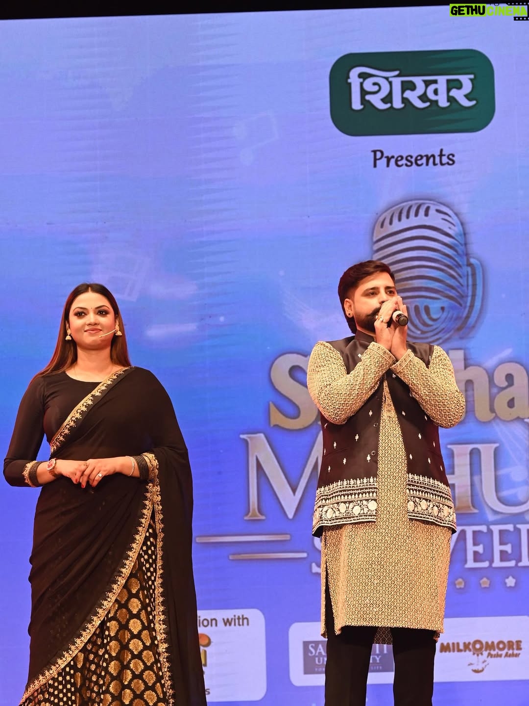 Raksha Gupta - 7.9K Likes - My show “Shikhar Presents Mahua Surveer” — Produced by @yashifilms.official and the visionary duo @abhaysinha181 Sir & @tiwaripankajkumar Sir @kdsjdev sir — wasn’t just a launch event; it was a statement — a reflection of belief, resilience, and unshakable faith.
Sharing the stage with icons like @gopalrai999 sir, @ravikishann sir, @khesari_yadav sir @singhakshara ji @arvindakelakallu ji, @rakeshmishra_official ji @_meghashree_official_ ji @prasun.y sir, @rohitboseroy sir, @thakur_anoopsingh sir @aaryan_babu_little_actor, @rj_vijeta ji and @bibbijendrasingh ji was more than an honour — it was destiny reminding me that hard work never goes unnoticed.
To those who dislike or judge my success, I want to say this from the heart —
(When people closed a thousand doors, God opened millions.)
Every obstacle, every criticism, every closed door only made me stronger. Because I’ve learned — when you trust your effort and your purpose, no negativity can dim your light.
This journey isn’t about proving anyone wrong; it’s about proving that faith, focus, and persistence always win. I’m deeply thankful to my team, my supporters, and everyone who believed in the vision of this show.
#ShikharPresentsMahuaSurveer #YashiFilms #AbhaySinha #PankajSir #SuccessJourney #FaithAndFocus #RiseAboveNegativity #Gratitude #Inspiration #rakshagupta #rakshaguptaofficial #raksharules
