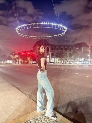 Ramsha Khan Instagram - one more experience off the bucket list 
still can’t believe it 🥹

also, no cat memes for now j want to share this experience with you guys.
pictures don’t even do justice tbh