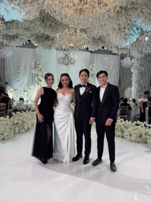 Ranty Maria Instagram - happy wedding Kenny & Amanda! our heart filled with joy for you both! may you have a long and blessed marriage! ✨🤍 @kennyauztin @amandamanopo