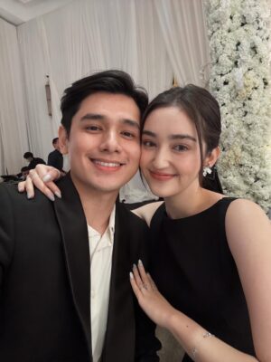 Ranty Maria Instagram - happy wedding Kenny & Amanda! our heart filled with joy for you both! may you have a long and blessed marriage! ✨🤍 @kennyauztin @amandamanopo