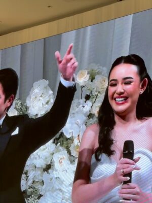 Ranty Maria Instagram - happy wedding Kenny & Amanda! our heart filled with joy for you both! may you have a long and blessed marriage! ✨🤍 @kennyauztin @amandamanopo