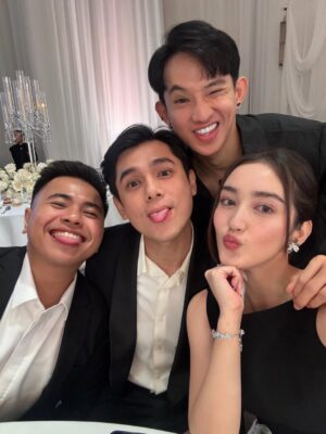 Ranty Maria Instagram - happy wedding Kenny & Amanda! our heart filled with joy for you both! may you have a long and blessed marriage! ✨🤍 @kennyauztin @amandamanopo