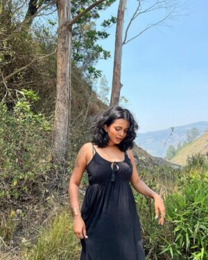 Rashmi Tanu Instagram - A woman who has tasted her own strength can never return to smallness. She carries storms in her lungs, sunlight in her bones, and the patience of a thousand lifetimes. No map can contain her. No cage can hold her. She was never meant to fit in, she was born to create new worlds by her very existence.