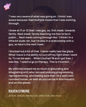 Raven-Symoné Instagram - Growing up as a icon of the entertainment world, @RavenSymone knew that some sides of her identity would not have been celebrated — so she masked them, dimming her light. Today, as Raven-Symoné continues to step into directing, producing, and hosting roles, she’s unlearning old patterns, sharing stories that need to be told, and shining her light brighter than ever before.

@RavenSymone sits down with super-fans @SimoneBoyce and @DanielleRobay on #TheBrightSide to sing the “That’s So Raven” theme song, talk about what’s next for her as a director, and explain why hosting the game show “Scrabble” has been “the best experience of [her] adult life.”

Tune in to the episode at the link in bio, the @IHeartRadio app, @ApplePodcasts, or wherever you get your podcasts! And make sure to follow us on TikTok @ thebrightsidepod 🎧☀️