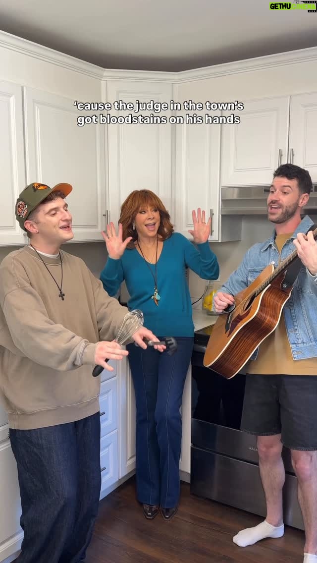 Reba McEntire - 242.7K Likes - singing with the queen of country herself @reba 🤯 we can’t believe this actually happened! @anthonygargiula ❤️ #sing #reba #thenightthelightswentoutingeorgia