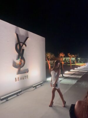 Reem Khoury Instagram - The fragrance of fierce freedom, LIBRE L’Eau Nue by Yves Saint Laurent.
@yslbeauty @yslpopupeg #LibreLEauNue
Dressed by @pamelasmithofficial
Make up @makeupbynrizk
Hair @alsagheersalons
