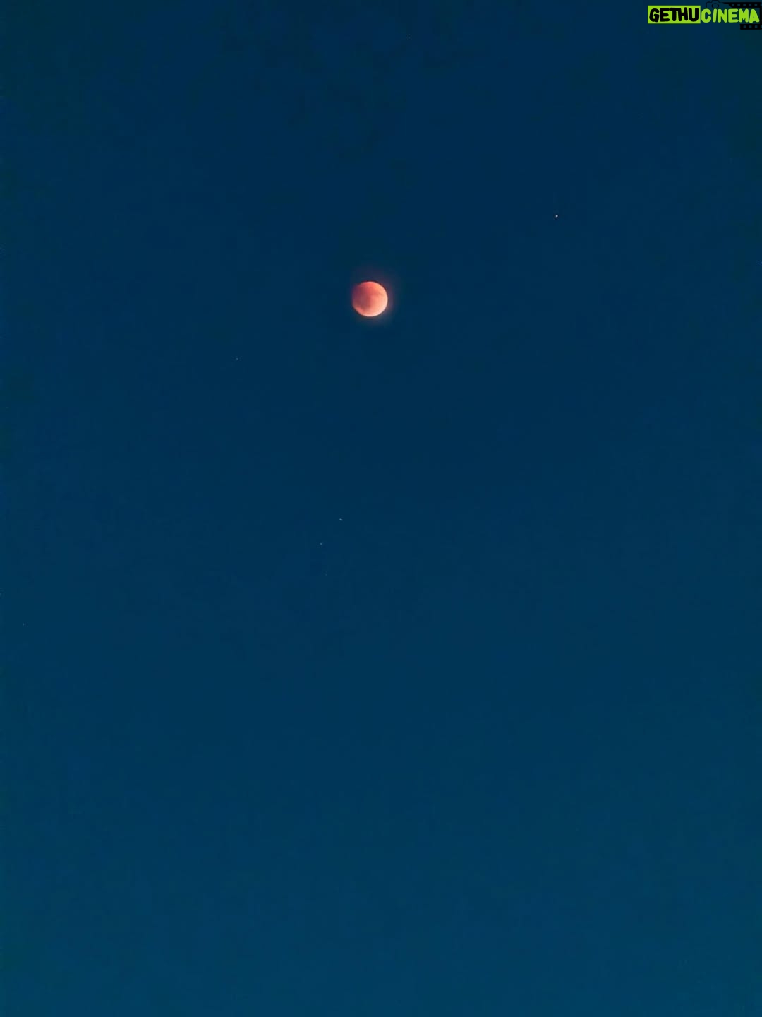 Renu Desai - 45.1K Likes - Got to experience the sheer magic of a celestial event tonight. I lost hope just before the full eclipse because the clouds started rolling in but they cleared up in 10 minutes and to get to witness a complete lunar eclipse is an experience that I will be fascinated with for the rest of my life🧡 
Tried to capture a little bit of this amazing phenomenon on my phone and sharing some with you all😊 #lunareclipse #chandragrahan #lunareclipse2025