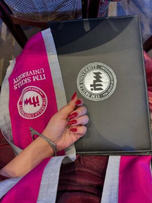 Ria Pednekar Instagram - I graduATEEE 🎓 not just with a degree in graphic design, but with a heart full of memories, lessons, and quiet victories. Four years ago, I stepped into this journey with curiosity and passion, not knowing fully what was ahead. This course tested me in every possible way from late night submissions and creative blocks to the mental pressure of jury and reviews that pushed me to my edge. Presenting my work, standing through critiques, constantly questioning if I was good enough it was exhausting, emotional, and deeply personal.
And while all this was going on, there was another part of me, the part that showed up for you on Instagram♥️. Managing content while pursuing this degree was one of the hardest things I’ve ever done. There were days I felt like I had to choose between building my future and staying connected with this amazing community. But I chose both. I’d go to college all day, then spend the night shooting and editing just so I could keep showing up here. I’ve literally lost sleep, skipped breaks, and pushed myself to the limit but your constant support, messages, and love never let me stop🧿.
Today isn’t just about a graduation certificate. It’s about surviving the chaos, embracing the hustle, and still choosing creativity through it all. I’m officially a graphic designer! So here’s to the late nights, the stress, the growth, and the passion. I’m stepping into the creative industry with both a degree and a community I’m proud of. And this is just the beginning🫶🏻.
#riaans #riapednekar03 #riapednekar #explore #explorepage #foryou #viral #trending #graduation #graduate #graduation🎓 #bdes #bachelorsdegree #saree #ootd #college #outfit #degree
