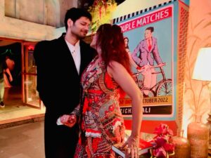 Richa Chadha Instagram - Happy anniversary @alifazal9 ! Life is better with you, in every way ☺️🌻 Mr Ali posting with his brand new wife and his first crush in the last image.

What an epic night it was … only those we loved were requested (barring one friend who’s missing invite is a mystery), only those who loved us came. They really must have loved us because it was in Byculla. 

Please watch Homebound in the cinemas. 
Please watch Jolly LLB in the cinemas. 
Please watch ‘songs of paradise’ on Amazon Prime video