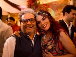 Richa Chadha Instagram - Happy anniversary @alifazal9 ! Life is better with you, in every way ☺️🌻 Mr Ali posting with his brand new wife and his first crush in the last image.

What an epic night it was … only those we loved were requested (barring one friend who’s missing invite is a mystery), only those who loved us came. They really must have loved us because it was in Byculla. 

Please watch Homebound in the cinemas. 
Please watch Jolly LLB in the cinemas. 
Please watch ‘songs of paradise’ on Amazon Prime video