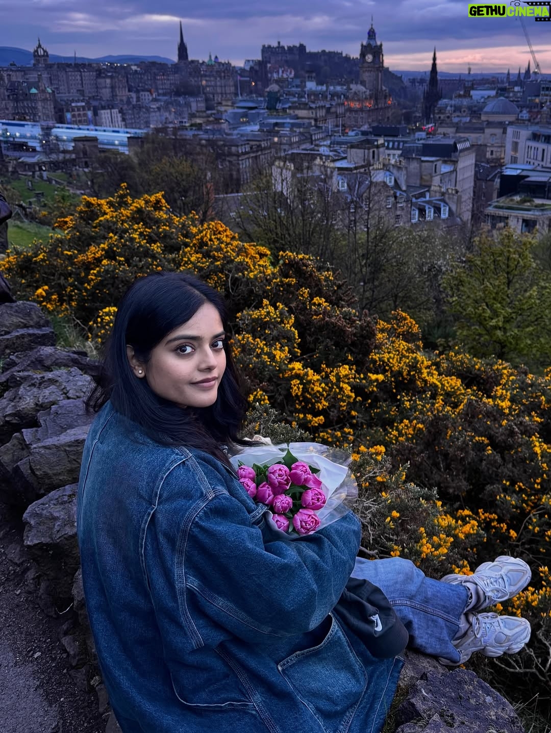 Riddhi Kumar - 62.2K Likes - Alice in Scotland ✨

Finally going to be posting London photos from this summer because everything post has been a roller coaster ride. Have not been active w much personal stuff on the gram lately since my dad had a brain stroke and we were dealing with it’s ongoings BUTTT he’s now recovering well and we’re extremely grateful!
Times like these teach the strength you hold as a family, your patience and willpower and more than anything the ability to laugh even when things feel like they’re the worst that could ever be. To be grateful even when life doesn’t necessarily offer any gratitude-induced moments is probably the best we can do for ourselves because who knows the bad could turn worse any given time haha!
Sending in lots of love, warm hugs and laughter bits to people facing such moments today! 🥰